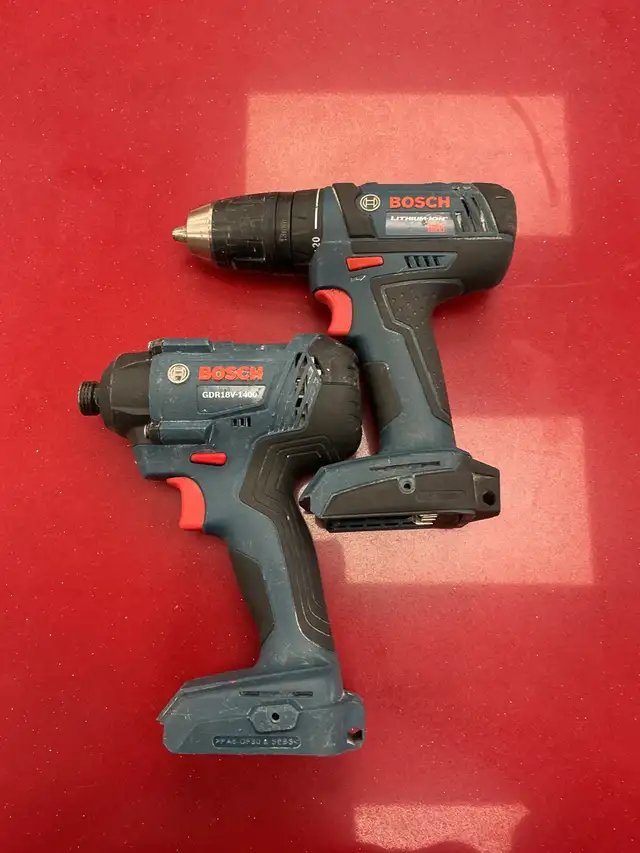 Ensemble perceuse et impact Bosch