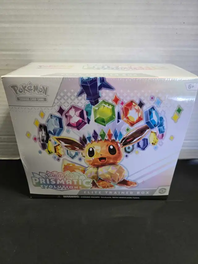 Pokemon Prismatic Evolutions TCG Elite Trainer Box