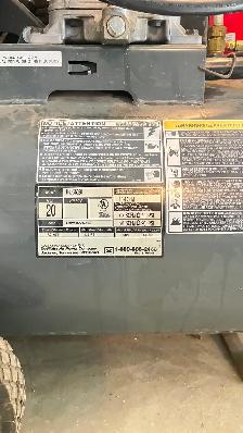 5hp/20 gal compressor for sale by owner