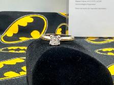 14KT White Gold 0.96ct Lab Diamond Solitaire Ring (#3001) - Photo 6