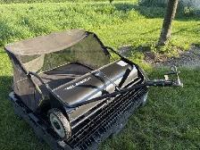 RedRock Tow-Behind Lawn Sweeper with Collection Hopper