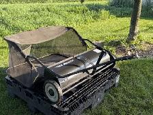 RedRock Tow-Behind Lawn Sweeper with Collection Hopper - Photo 8
