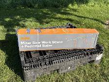 BORA Portamate PM-4000B Miter Saw Work Stand   Pedestal Roller - Photo 8