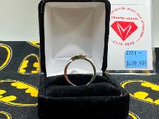 Pandora 14KT White Gold .55ct Lab Diamond Solitaire Ring (#2721) - Photo 6