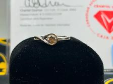 Pandora 14KT White Gold .55ct Lab Diamond Solitaire Ring (#2721) - Photo 7