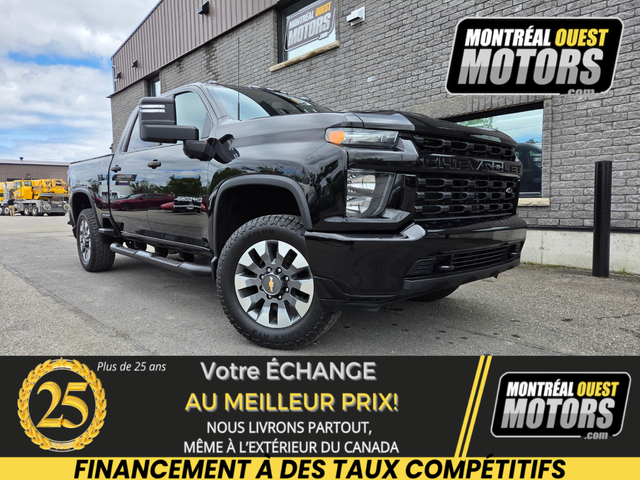 2021 Chevrolet Silverado 2500HD Custom / 4X4 / 6.6L VORTEC / CRE