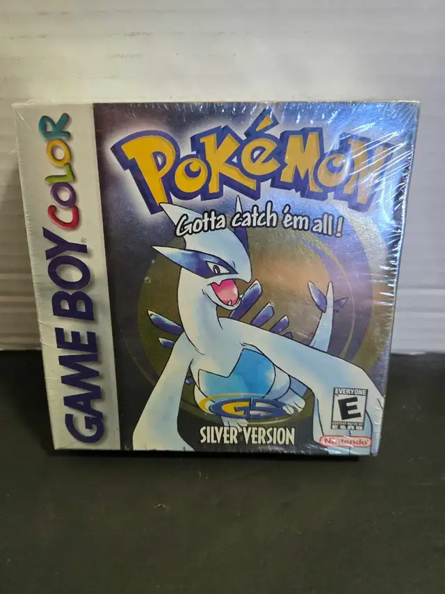 GBA Pokémon Silver Brand New Canadian Version