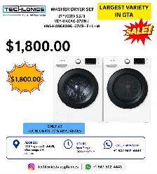 Vesta 27' Washer Dryer Set | Brand New   2 Year Warranty