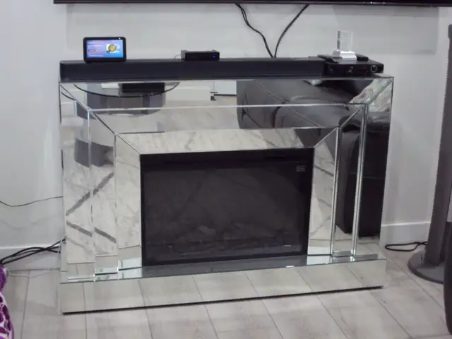 BRAND NEW ELECTRIC FIREPLACE FOR SALE IN GLACIER RIDGE NW $300