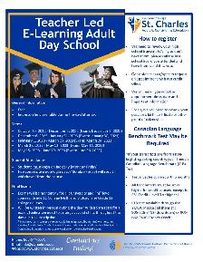 Teacher Led eLearning Adult Secondary School at St. Charles