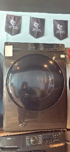 Samsung "27" Stainless Steel Front Load Washer/Dryer Set - Photo 2