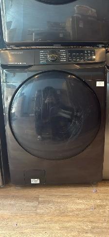 Samsung "27" Stainless Steel Front Load Washer/Dryer Set - Photo 4