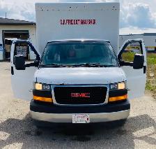 2018 GMC Savanna Cutaway Cube Van