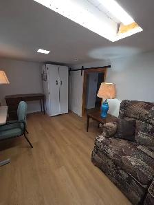 Furnished Basement room for rent in house $600.00