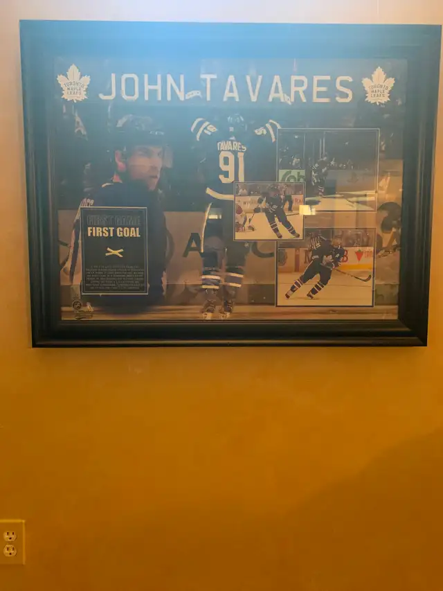 JOHN TAVARES FRAMED PRINT