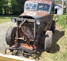 1939 GMC, 250 C.I. 6 Cylinder, PTO transmission winch tow truck - Photo 5