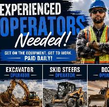 Heavy Equipment Operators needed