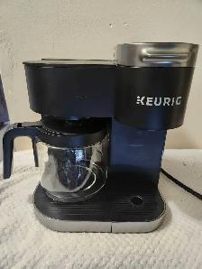 DUAL DIGITAL PROGRAMMABLE KEURIG BREWS PERCULATED & PODS