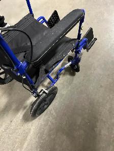Quick fold air and go wheel chair