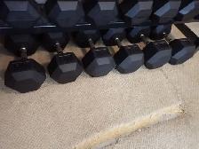 2 Tier Rubber Hex Dumbbell Rack Set - Photo 4