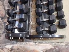2 Tier Rubber Hex Dumbbell Rack Set - Photo 8