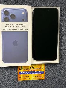 iPhone 17 pro max New