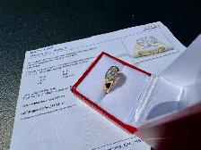 #891 - 2.05ct LG Oval Diamond 14kt Gold Ring, Size 5 - Photo 3