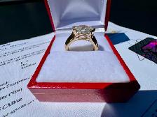 #891 - 2.05ct LG Oval Diamond 14kt Gold Ring, Size 5 - Photo 5