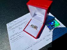 #891 - 2.05ct LG Oval Diamond 14kt Gold Ring, Size 5 - Photo 8