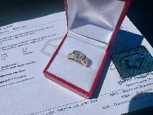 #891 - 2.05ct LG Oval Diamond 14kt Gold Ring, Size 5 - Photo 9
