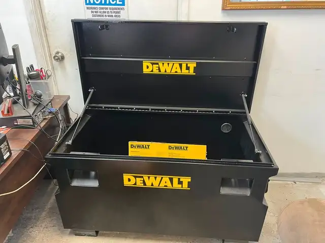 NEW DEWALT Job Site Box: 48' Stainless Steel