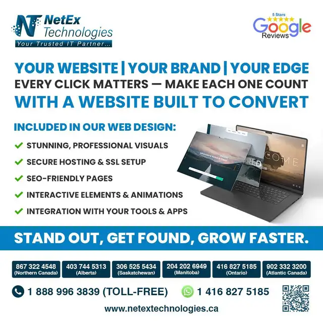 Custom Website Design & Development for Small Businesses