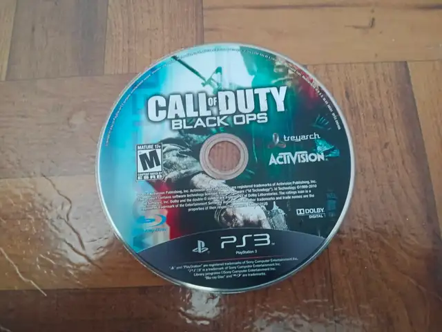 Call of Duty: Black Ops (Sony PlayStation 3, 2010) PS3 Disc Only