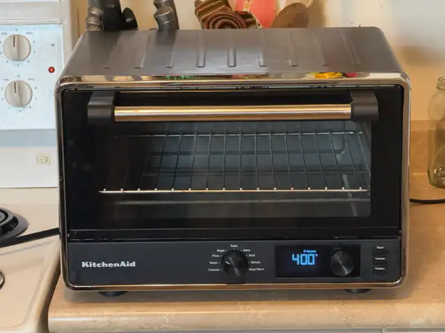KitchenAid Black Digital Countertop Oven