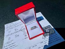 #893 - 14kt White Gold, 1.00ct Diamond Band, Size 6 - Photo 2