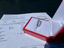 #893 - 14kt White Gold, 1.00ct Diamond Band, Size 6 - Photo 5