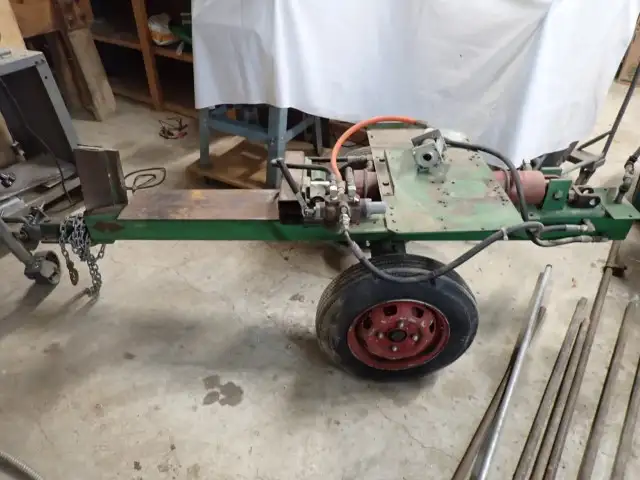 Homemade Towable Hydraulic Log Splitter Frame