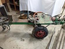 Homemade Towable Hydraulic Log Splitter Frame