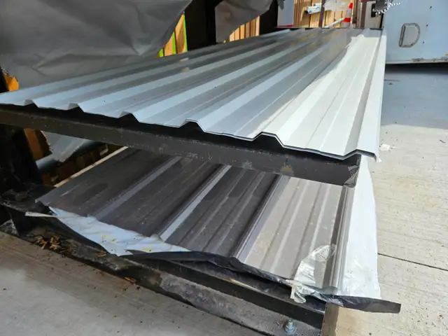 Skids of Roof Metal Sheets