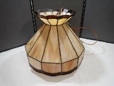 Slag Glass Lamp