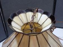 Slag Glass Lamp - Photo 2
