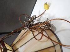Slag Glass Lamp - Photo 5