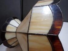 Slag Glass Lamp - Photo 9
