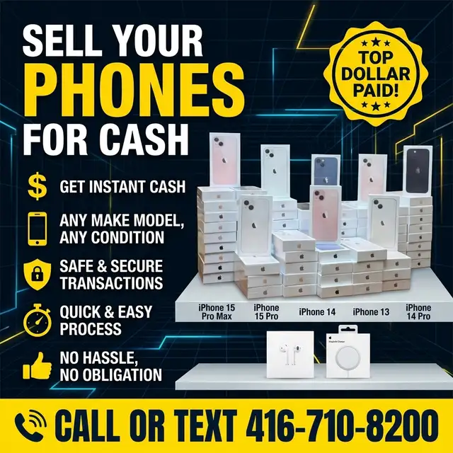 Clear Out Your Drawers – Cash for iPhones & Androids!