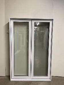10574BP Fenêtre Battant PVC Blanc 2 sect 1 ouvr 40 x 60