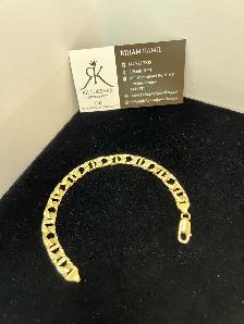 10k yellow gold Bracelet # R 11 - Photo 4