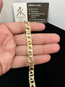 10k yellow gold Bracelet # R 11 - Photo 5