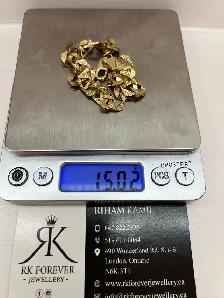 10k yellow gold Bracelet # R 11 - Photo 6