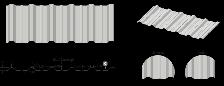 Diamond Rib Metal Roofing in 34 Colours - BEST Selection - Price - Photo 2