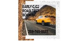 EARLY G2-G ROAD TEST (G-G2) BOOKING, DRIVE CLASSES